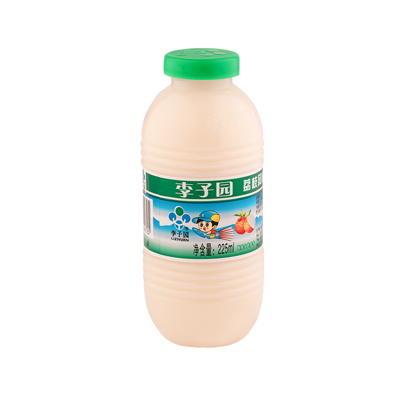 荔枝風(fēng)味乳飲料，單瓶?jī)艉?25ml
